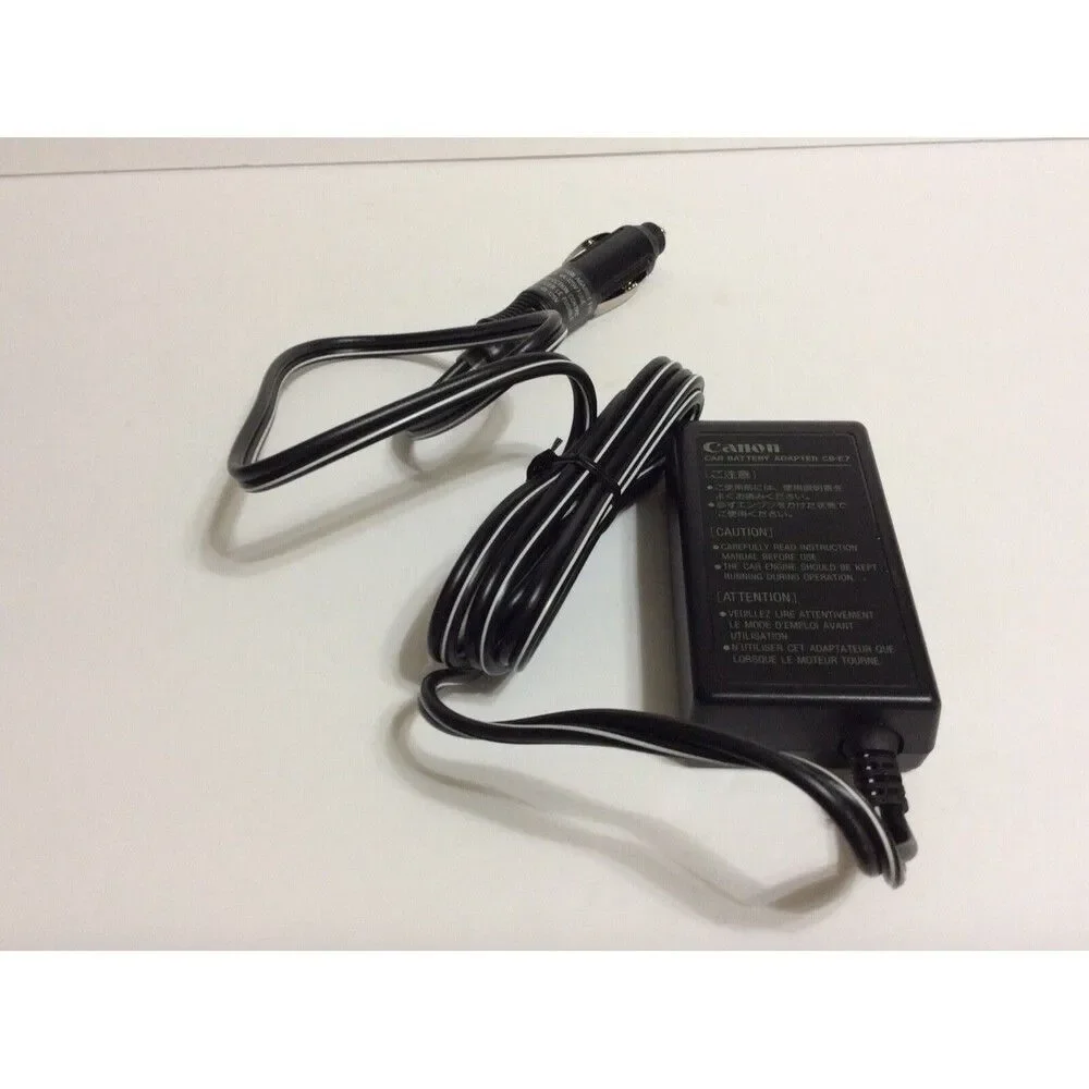 CANON CB-E7 CAR BATTERY ADAPTOR